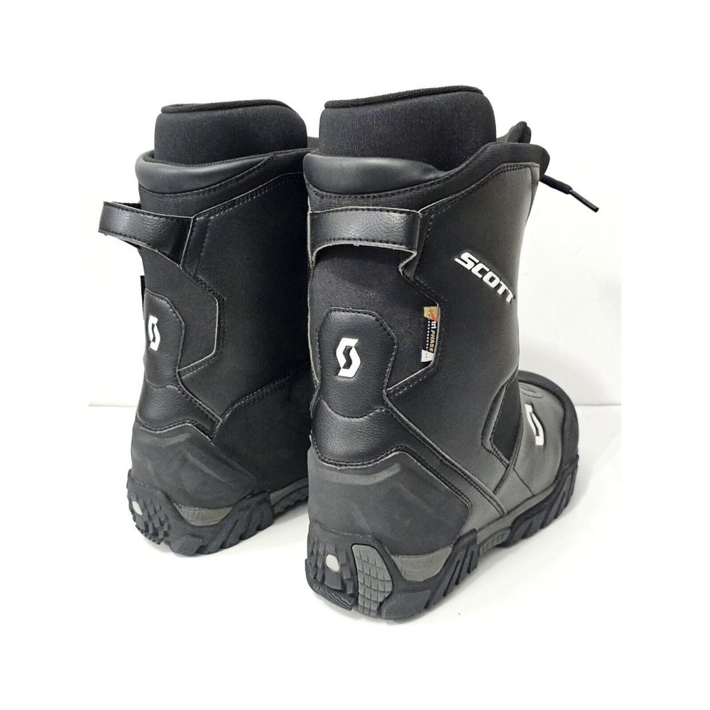 NEW Scott S-Scape Snowmobile Boots Black Sz 9.5 Porelle Tri Phase - Picture 3 of 16